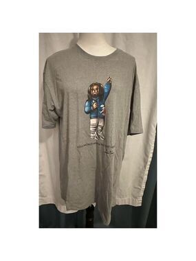 The Dirt Label Cole World Bear Tee Unisex XL Gray Graphic Print